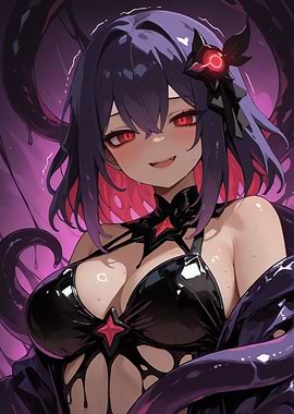 Enigmatic Temptress – Dark Enchantment Unleashed