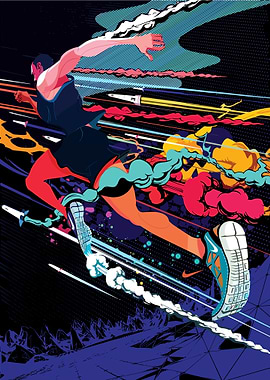 Dynamic Runner with Abstract Speed Effects