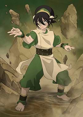 Toph Beifong Earthbending