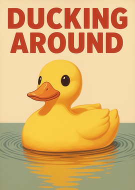 Rubber Ducking Around Bathroom