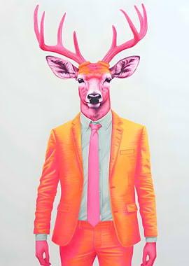 Deer in Suit