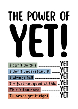 The Power of Yet Motivational