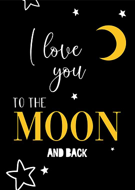 I love you to the moon