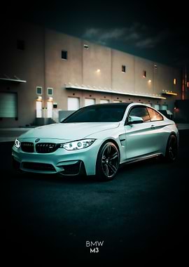 BMW M3 White Mat