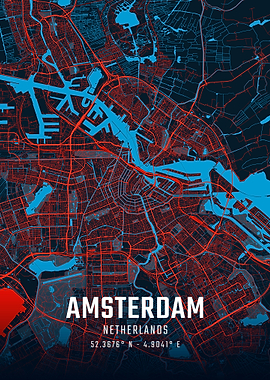 Amsterdam City Map