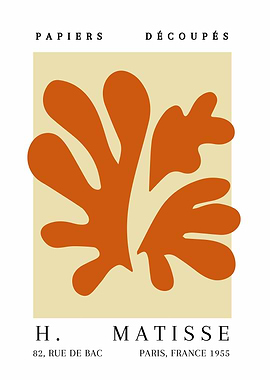 Henri Matisse Cutout Art Print