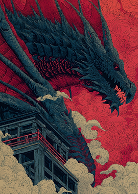 Dragon Japanese Building