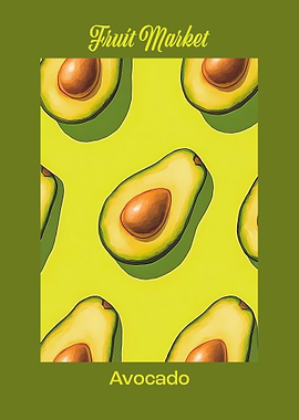 Fruit Market Avocado