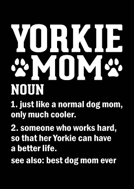 Yorkie Mom Definition