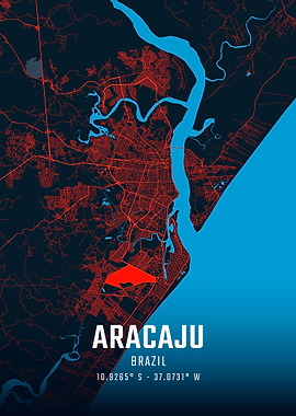 Aracaju City Map