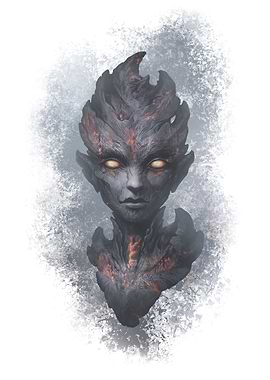 Magma Elmental Portrait