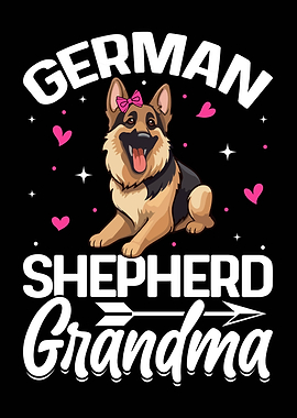 German Shepherd Grandma