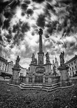Maria column in Hradec Králové