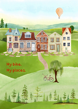 My Bike. My places