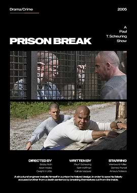 Prison Break TV Series Poster