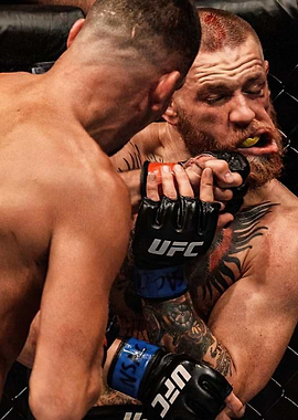 Conor McGregor UFC Fight Close-Up