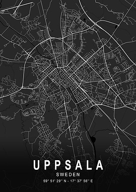 Uppsala Dark Map