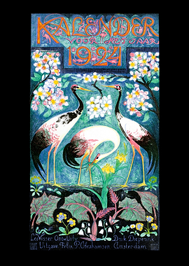 Kalender Voor Het Jaar 1924