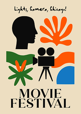 Lights, Camera, Chicago! Movie Festival Poster