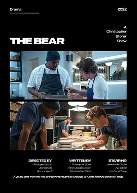 The Bear TV Series Poster