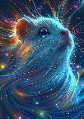 Celestial Guinea pig Portrait
