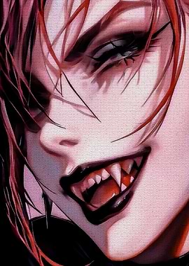 Vampire Woman Portrait