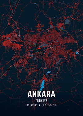 Ankara City Map