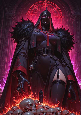 Dark Fantasy Warrior Queen