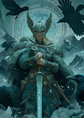 Valkyrie Ravens Runes