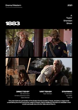 1883 TV Series Poster