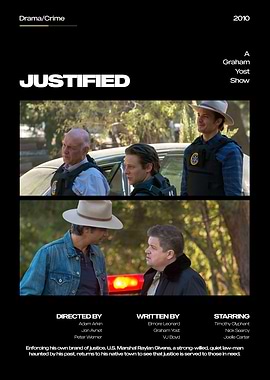 Justified TV series poster