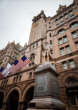 Benjamin Franklin Statue in Washington D.C.