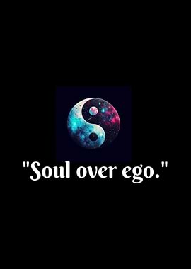 Soul over ego yin yang