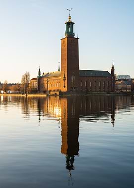 Stockholm City Hall Reflection