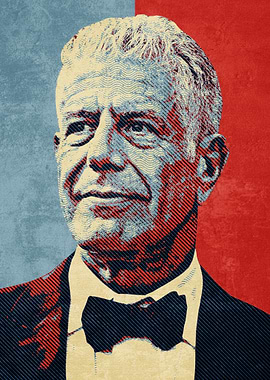 Anthony Bourdain Portrait