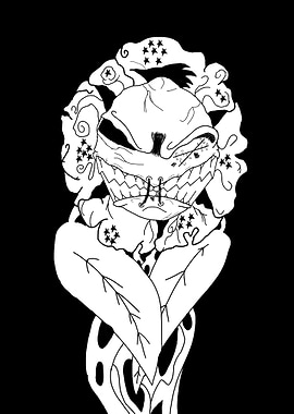 Creepy Floral Monster