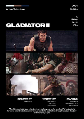 Gladiator II Movie Poster