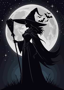 witch silhouette