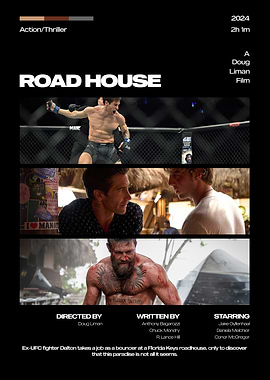 Road House 2024 Movie Poster