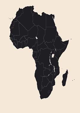 Africa Continent Map