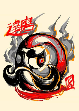 Daruma Doll Illustration