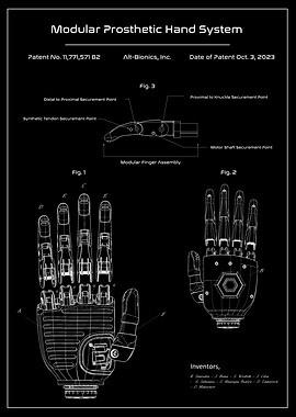 Modular Prosthetic Hand System Patent (v3)