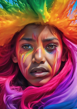 Rainbow Portrait