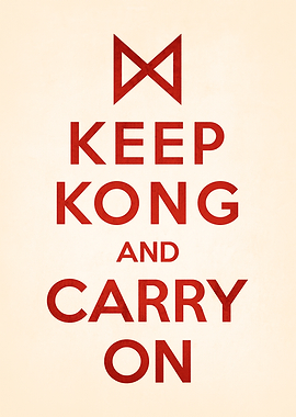 Keep Kong and Carry On Poster