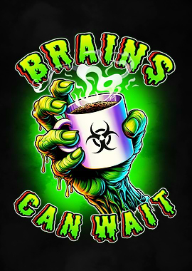 Zombie Hand Coffee Break