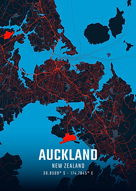 Auckland City Map