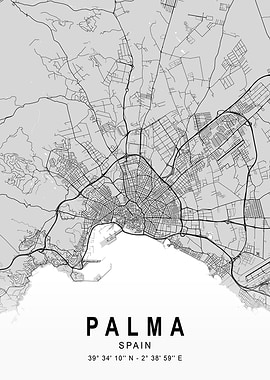 Palma Light City Map