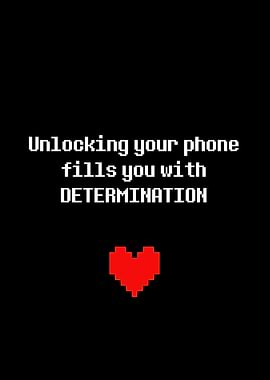 Undertale Determination Pixel Art