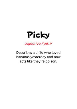 Definition of Picky