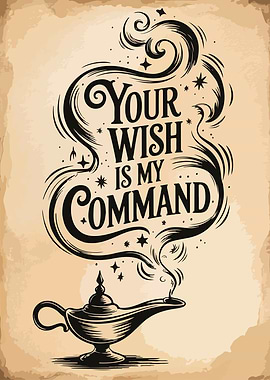 Your Wish Is My Command Artwork